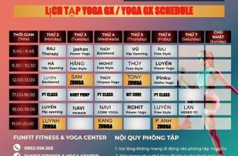 [🆕🇻🇳] FunFit Fitness & Yoga Center 🧘 Top1Yoga 🤸🏻‍♀️ THÔNG BÁO LỊCH TẬP LỚP YOGA/GROUP X TỪ 27/05- 02/06/2024
CHÚC HỘI VIÊN CÓ MỘT TUẦN TẬP LUYỆN & LÀM VIỆC NĂNG LƯỢNG HIỆU QUẢ
___________________________ , shares-0✔️ , likes-3❤️️ , date-2024-05-26 09:16:38🇻🇳🇻🇳🇻🇳📰🆕