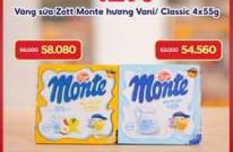 [🆕🇻🇳]  Con Cưng – Mang đến những sản phẩm tốt nhất cho trẻ em Việt Nam 😎❤️️⭐️  SALE LỚN GIỮA NĂM: GIẢM 12% VÁNG SỮA CHUẨN ĐỨC MONTE
Váng sữa Monte làm từ 100% sữa tươi – bữa phụ “mlem” chân ái của Bé không chỉ thơm ngon, sánh mịn mà , shares-0✔️ , likes-3K❤️️ , date-2024-05-30 10:00:09🇻🇳🇻🇳🇻🇳📰🆕