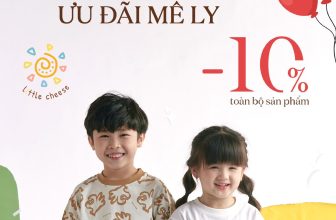 [🆕🇻🇳] Little cheese – Little cheese 🧀 korean style for kids 🧑‍🧒❤️️👶⭐️  VUI TẾT THIẾU NHI – ƯU ĐÃI 10% TOÀN BỘ SẢN PHẨM
Little Cheese tặng thêm quà cực cute cho hoá đơn từ 699kThấu hiểu rằng, Tết thiếu nhi là dịp lý tưởng  , shares-12✔️ , likes-45❤️️ , date-2024-05-30 02:20:55🇻🇳🇻🇳🇻🇳📰🆕