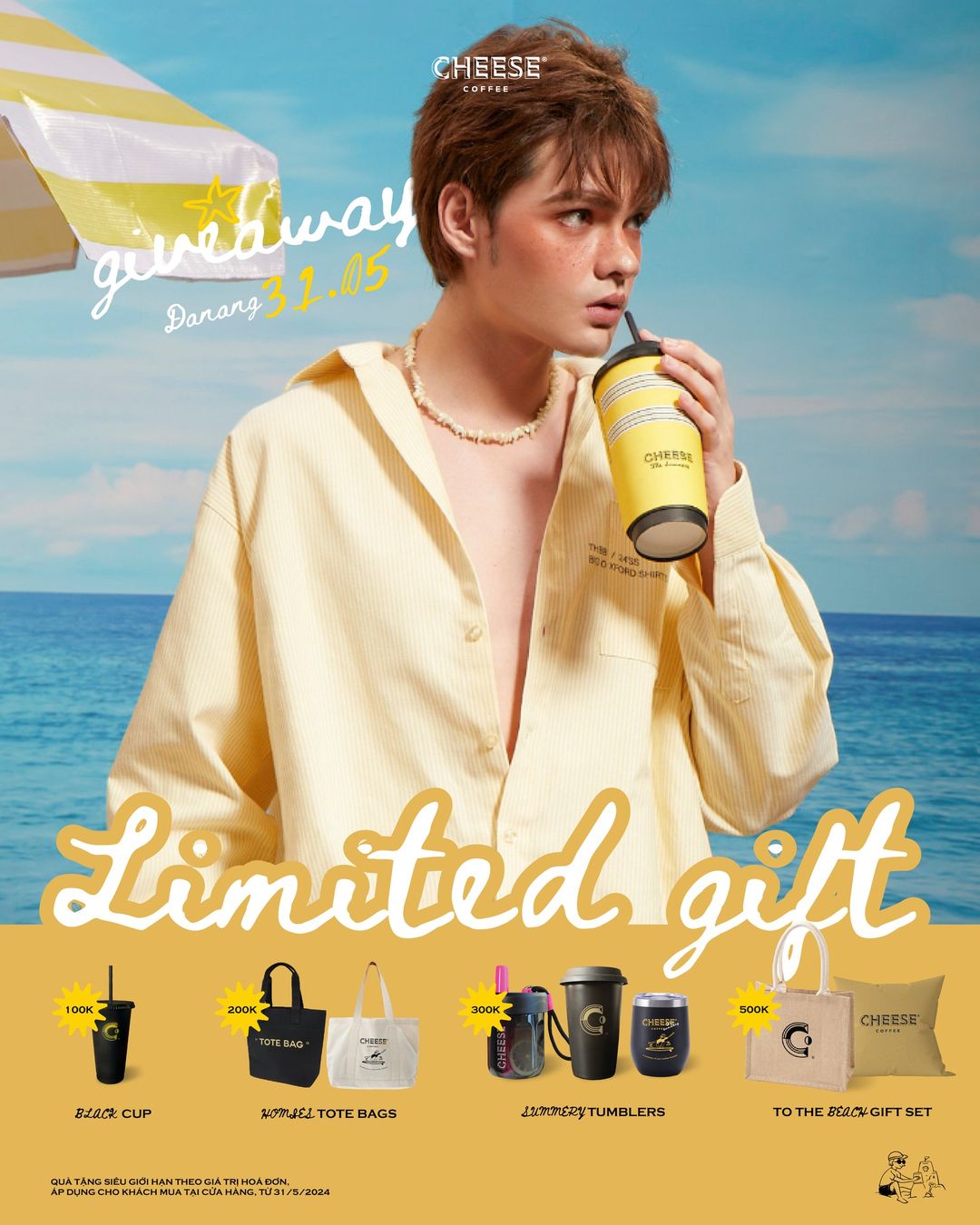 [☕️🇻🇳] Cheese Coffee 🥤 Top1Coffee ☕️  ĐÀ NẴNG SẴN SÀNG, TƯNG BỪNG GIVEAWAY
 Mùa mới, BST mới, chi nhánh mới…

Chưa hết! Cheese còn chuẩn bị dàn quà tặng siêu hot d , shares-1✔️ , likes-86❤️️ , date-2024-05-22 13:50:05🇻🇳🇻🇳🇻🇳📰🆕