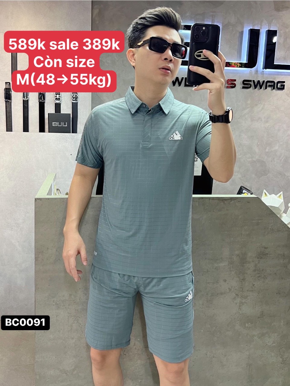 [🆕🇻🇳] BULI – wear is swag – Với phương châm “Đơn giản là sự tinh tế tối thượng” 👕 Top1Fashion 👗  Bộ hè lẻ size Sale Sock chỉ từ 1xx 
 Giá Sale kèm size tương ứng cân nặng shop có ghi trên từng ảnh.
 Ace lựa rồi gửi ảnh Shop check kho lên đơn ạ!
 , shares-1✔️ , likes-19❤️️ , date-2024-05-31 05:00:03🇻🇳🇻🇳🇻🇳📰🆕