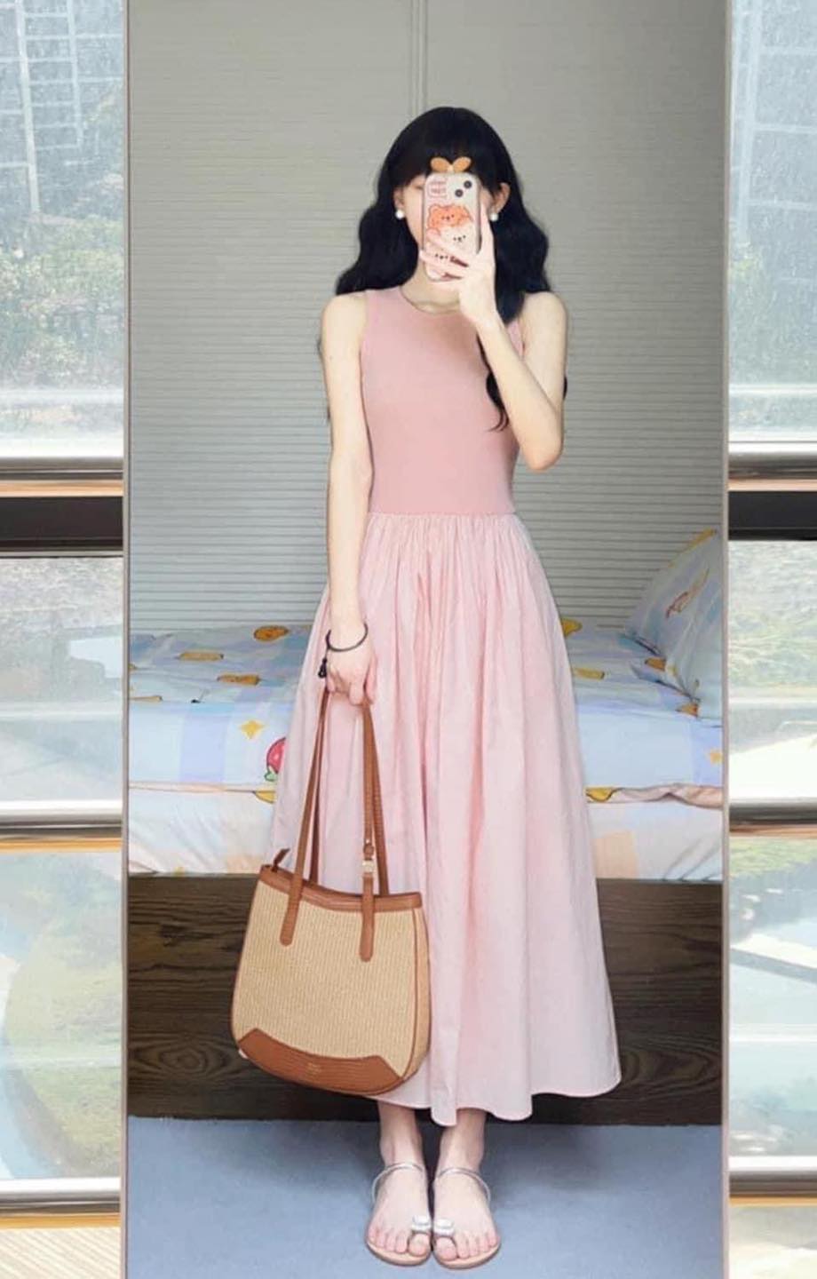 [🆕🇻🇳] Shop mẹ bé Hồng Ánh authenic 😎❤️️⭐️ Ui xời cái màu xinh iu gì đâu. Váy xinh quá chị em ơi. Khách hỏi check thấy saleee em phải gom liền. Saleeee #385k vtayyy nha Ce ưi . Size: S M L XL
 Em pi , shares-1✔️ , likes-12❤️️ , date-2024-05-28 12:33:32🇻🇳🇻🇳🇻🇳📰🆕