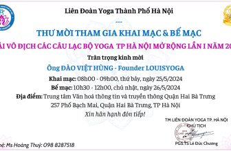 [🆕🇻🇳] THẢM TẬP YOGA LOUIS 🧘 Top1Yoga 🤸🏻‍♀️ Yoga là điệu nhảy của mỗi tế bào trong cơ thể bạn.
Hãy có mặt tại  giải vô địch các câu lạc bộ Yoga mở rộng TP Hà Nội để cùng nhau toản sáng bạn nhé.
#dao , shares-0✔️ , likes-0❤️️ , date-2024-05-23 04:45:20🇻🇳🇻🇳🇻🇳📰🆕