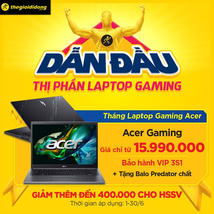 [🛍️🇻🇳] The Gioi Di Dong Joint Stock Company 🛍️ Top1Brand ⭐️ – Dẫn Đầu Thị Phần Laptop GamingTháng Laptop Gaming Acer✅ Acer Gaming giá chỉ t …