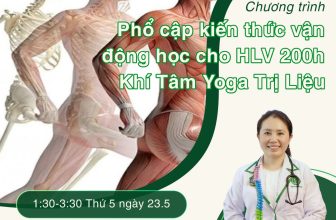 [🆕🇻🇳] Yoga và Thiền Trái Tim Vàng 🧘 Top1Yoga 🧘  Chương trình phổ cập MIỄN PHÍ kiến thức vận động học cho HLV 200h Khí Tâm Yoga Trị Liệu– Thời gian: 13h30-15h30 thứ 5 – 23/5/2024
– Thời lượng: 2h
– Gi , shares-0✔️ , likes-0❤️️ , date-2024-05-22 09:09:32🇻🇳🇻🇳🇻🇳📰🆕