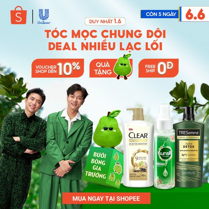 [🛍️🇻🇳] Shopee Việt Nam 🛍️ Top1Shop ❤️️ – 🌟MỌC TÓC CHUNG ĐÔI, DEAL NHIỀU LẠC LỐI🌟👉👉 https://s.shopee.vn/8KTyiK7DWD…