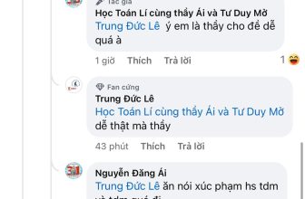 [🆕🇻🇳] Học Toán Lí cùng thầy Ái và Tư Duy Mở 📚 Top1Learn 📕 Thầy block bạn này. Lí do cmt tocxic. Ko thì sau lại bảo chả lzi cũng block vs chê thầy gia trưởng. Th là cực công bằng vs mn r đó
, shares-1✔️ , likes-719❤️️ , date-2024-06-04 14:08:11🇻🇳🇻🇳🇻🇳📰🆕