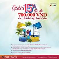 [🆕🇻🇳] Agribank – Ngân hàng Nông nghiệp và Phát triển Nông thôn Việt Nam 💵 🏧  Mùa hè đến, du lịch tới bến cùng Agribank Visa !! 
🩵 Ưu đãi cực “hot” dành cho chủ thẻ Agribank Visa khi book phòng tại: www.agoda.com 
🩵 Giảm ngay 15% tối , shares-186✔️ , likes-310❤️️ , date-2024-06-07 08:12:15🇻🇳🇻🇳🇻🇳📰🆕
