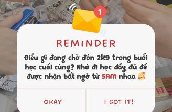 [🆕🇻🇳] Học Tiếng Anh cùng SAM – chuyên luyện thi môn Tiếng Anh Cấp 1,2,3 & IELTS tại Hà Nội 📚 Top1Learn 📕  Bí mật sẽ sớm được bật mí. 2K9 nhớ đi học đầy đủ trong buổi học cuối cùng này nha!!
————————–
TRUNG TÂM TIẾNG ANH SAM
12 năm Uy tín & Kin , shares-2✔️ , likes-12❤️️ , date-2024-05-29 09:30:06🇻🇳🇻🇳🇻🇳📰🆕
