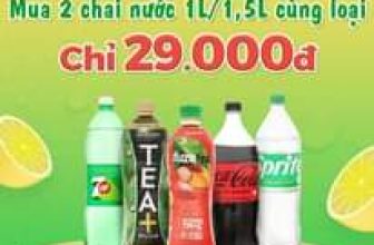 [🆕🇻🇳] Bách Hóa Xanh là chuỗi siêu thị mini chuyên bán thực phẩm tươi sống và nhu yếu phẩm của tập đoàn TGDĐ ♥️️ Top1Index 📚  Mua 2 chai nước 1L/1,5L cùng loại
CHỈ 29.000Đ
Áp dụng từ 1-20/6
Mua ngay tại
——————-
Mua hàng trực tuyến tại Bachhoaxanh.com
FREESHIP cho hoá , shares-1✔️ , likes-35❤️️ , date-2024-06-11 09:00:00🇻🇳🇻🇳🇻🇳📰🆕