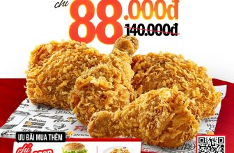 [🍗🇻🇳] KFC Vietnam 🍔Top1Food 🍗 – 🔥 ƯU ĐÃI 4 MIẾNG GÀ GIÒN TAN CHỈ 88K!!!🍗😍 Ưu đãi siêu hấp dẫn tới t …