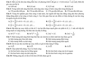 [🆕🇻🇳] Thầy Vũ Ngọc Anh – chuyên luyện thi Vật Lý lớp 10,11,12 📚 Top1Learn 📕 ĐỀ THI THỬ TỐT NGHIỆP THPT 2024 – MÔN VẬT LÝ 12
→ Chuẩn cấu trúc ma trận BGD 2024
☉ Tác giả – Thái Vĩnh Khang
_________
2K6 cần file PDF thì C.M.T nhé  , shares-351✔️ , likes-42K❤️️ , date-2024-06-04 12:40:18🇻🇳🇻🇳🇻🇳📰🆕