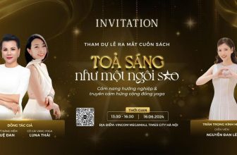 [🆕🇻🇳] YOGA LUNA THÁI CENTER – Trung tâm giảng dạy Yoga hàng đầu về Yoga Bà Bầu, Yoga Trẻ Em 🧘 Top1Yoga 🤸🏻‍♀️ Trân trọng cảm ơn sự góp mặt của các vị khách mời VIP tham dự Lễ ra mắt cuốn sách “Tỏa sáng như một Ngôi Sao Yoga”Được viết bởi 2 nữ tác giả – 2 chuyên  , shares-0✔️ , likes-1❤️️ , date-2024-06-04 13:45:05🇻🇳🇻🇳🇻🇳📰🆕