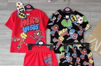 [🆕🇻🇳]  Minsu Kids 😎❤️️⭐️ Xả #145k 2 bộ SÉT 2 BỘ NHỆN CHO BÉ MÊ TÍT  Set 2 bộ nhện cho bé  hàng siêu đẹp. Màu đen đỏ tôn da vài tone luôn ý ạ
chất cotton 4c mềm, hình in sắc nét
S , shares-0✔️ , likes-0❤️️ , date-2024-06-08 08:44:21🇻🇳🇻🇳🇻🇳📰🆕