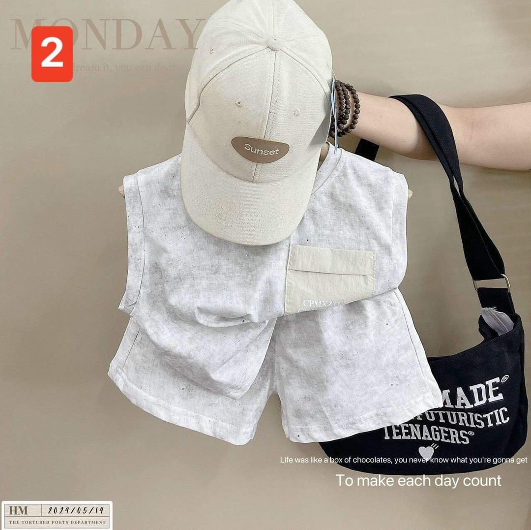 Bộ em còn size 80,90,120 sale #145k ạ