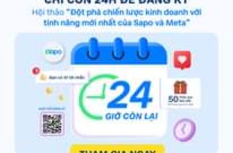 [🆕🇻🇳] Sapo – Nền tảng quản lý và bán hàng đa kênh đươc sử dụng nhiều nhất Việt Nam ♥️️ Top1Index 📚  [CHỈ CÒN 24H] “ĐỘT PHÁ CHIẾN LƯỢC KINH DOANH VỚI TÍNH NĂNG MỚI NHẤT CỦA SAPO VÀ META”
14:00 – 17:00 – Thứ Ba, ngày 11/06/2024
Trực tiếp tại The Vươn , shares-0✔️ , likes-8❤️️ , date-2024-06-10 06:00:23🇻🇳🇻🇳🇻🇳📰🆕