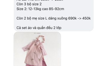 [🆕🇻🇳] P’ti Chou – Thời trang thiết kế dành cho trẻ em 😎❤️️⭐️ Hôm qua các mẹ chốt xong còn một vài mã này vẫn còn dư thôi ạ ♡
Lỡ hẹn hàng QC và baby hẹn các mẹ dịp sale tới Pti tổng hợp tiếp nha
, shares-1✔️ , likes-13❤️️ , date-2024-06-07 06:44:51🇻🇳🇻🇳🇻🇳📰🆕