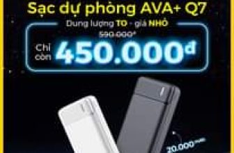 [🆕🇻🇳] The Gioi Di Dong Joint Stock Company ♥️️ Top1Index 📚  Pin sạc dự phòng AVA+ Q7
Sạc To Giá Nhỏ  Sạc dự phòng dung lượng cao 20.000mAh
Giá rẻ chỉ 450.000đ  Thời gian 01-30/06.
Mua ngay:
—
Liên hệ tổng đài , shares-2✔️ , likes-58❤️️ , date-2024-06-11 08:00:12🇻🇳🇻🇳🇻🇳📰🆕