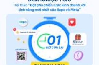 [🆕🇻🇳] Sapo – Nền tảng quản lý và bán hàng đa kênh đươc sử dụng nhiều nhất Việt Nam ♥️️ Top1Index 📚  [ĐẾM NGƯỢC 1H] Sự kiện “ĐỘT PHÁ CHIẾN LƯỢC KINH DOANH VỚI TÍNH NĂNG MỚI NHẤT CỦA SAPO VÀ META” sắp diễn ra!
14:00 – 17:00 – Thứ Ba, ngày 11/06/2024
, shares-0✔️ , likes-5❤️️ , date-2024-06-11 06:00:19🇻🇳🇻🇳🇻🇳📰🆕