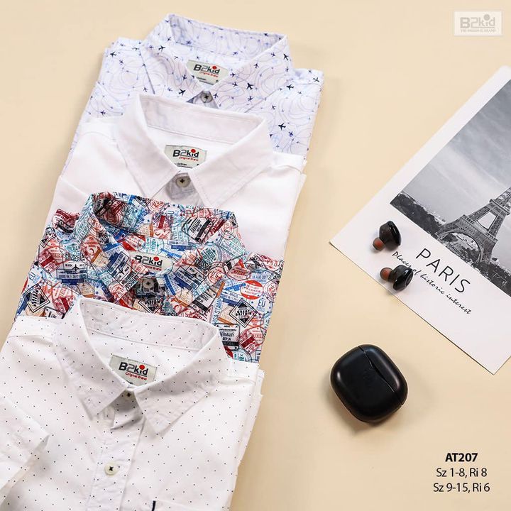 [🙇🇻🇳] B2KID – Chuyên sỉ buôn quần áo trẻ em 😎❤️️⭐️ – 🎊✦𝐁𝟐𝐊𝐈𝐃✦: chào mẫu sơ mi họa tiết tay ngắn AT207 🎊🌴 Chất  …