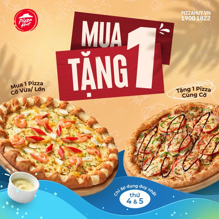 [🍕🇻🇳] Pizza Hut Việt Nam 🍕 Top1Pizza – no1Pizza 🥘 – 🏖️ TINH HOA HỘI TỤ, DEAL NÓNG CÓ ĐỦ🔥 ”MUA 1 TẶNG 1” CHỈ DUY NHẤT THỨ …