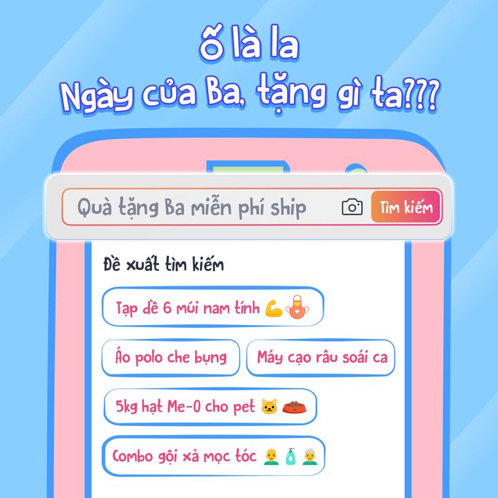 [🛍️🇻🇳] Lazada là trang mua sắm trực tuyến uy tín hàng đầu tại Việt Nam 🛍️ Top1Shop ❤️️ – MỪNG NGÀY CỦA BA – LÊN LAZADA MUA CHO TỐT HƠN NHAVì con luôn mua tại:  https://lzd.c …