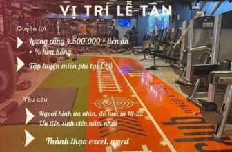 [🆕🇻🇳] TUYỂN DỤNG FITNESS, REVIEW PHÒNG TẬP  👁 Top1Jobs👥  NCLUB FITNESS & YOGA TUYỂN DỤNG
☆Cơ sở Tòa VCCI 9 Đào Duy Anh- Đống Đa
☆Vị trí:
– Lễ tân: Nam/nữ (Parttime xoay ca)
Lễ tân:
– Yêu cầu: Ngoại hình ưa nhì , shares-0✔️ , likes-3❤️️ , date-2024-06-20 02:33:50🇻🇳🇻🇳🇻🇳📰🆕