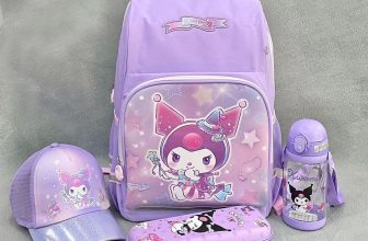 [🆕🇻🇳]  Bí Bo Shop – Cửa hàng quần áo sơ sinh & trẻ em 🧑‍🧒❤️️👶⭐️ Balo xinh cho bé đi học, phù hợp bé cao từ 1m30 trở lên.  Kích thước: cao 41 * ngang 30 * rộng 16cm
Giá: #590k, nón:#170k, bình:#260k, hộp bút: #180k Hàn , shares-0✔️ , likes-0❤️️ , date-2024-06-23 15:02:07🇻🇳🇻🇳🇻🇳📰🆕