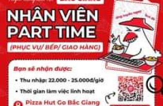 [🆕🇻🇳] Pizza Hut VN Recruitment  👁 Top1Jobs👥 PIZZA HUT TUYỂN DỤNG NHÂN VIÊN PART TIME TẠI BẮC GIANG
Đăng ký ngay tại đây:
Địa  điểm làm việc: Pizza Hut Go Bắc Giang – Phường Tân Tiến,TP Bắc Giang
, shares-1✔️ , likes-4❤️️ , date-2024-06-25 12:00:26🇻🇳🇻🇳🇻🇳📰🆕