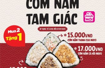 [🆕🇻🇳] Big C Vietnam ♥️️ Top1Index 📚  CƠM NẮM ONIGIRI – CƠM NẮM TAM GIÁC MỚI PHẢI THỬ
MUA 2 TẶNG 1CƠM NẮM ONIGIRI LÀ MỘT MÓN ĂN TRUYỀN THỐNG VÀ PHỔ BIẾN TẠI NHẬT BẢN, LÀ MỘT MÓN ĂN KHÔNG TH , shares-3✔️ , likes-54❤️️ , date-2024-06-24 03:11:41🇻🇳🇻🇳🇻🇳📰🆕