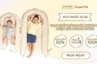 [🆕🇻🇳] Khang Home là thương hiệu hàng đầu Việt Nam chuyên sản xuất nệm và đồ dùng phòng ngủ cho trẻ sơ sinh 🧑‍🧒❤️️👶⭐️ MẸ SĂN DEAL HỜI – BÉ NHẬN QUÀ XINH
Duy nhất  25.06
Săn ngay tại Shopee:Deal hời không thể bỏ lỡ, khi mua hàng tại gian hàng chính hãng Khang Home, nha , shares-0✔️ , likes-2❤️️ , date-2024-06-25 03:53:38🇻🇳🇻🇳🇻🇳📰🆕