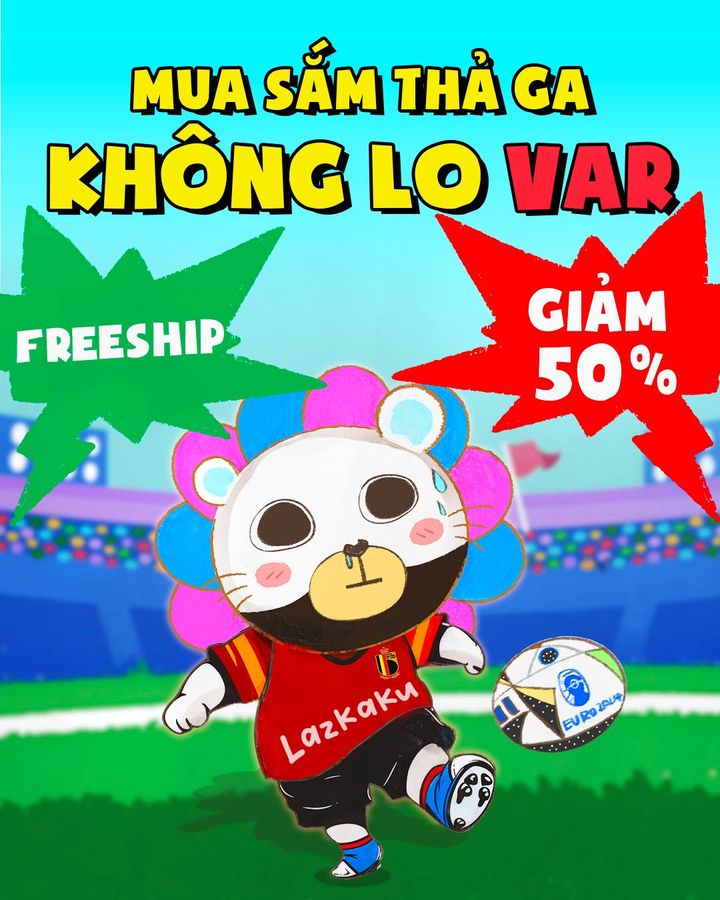 [🛍️🇻🇳] Lazada là trang mua sắm trực tuyến uy tín hàng đầu tại Việt Nam 🛍️ Top1Shop ❤️️ – Mua sắm Euro thả ga, không lo VAR Lazada phá đảo mùa sale Euro!🛍️️ Đừng bỏ  …