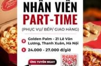 [🆕🇻🇳] Pizza Hut VN Recruitment  👁 Top1Jobs👥 NÓNG HỔI!NÓNG HỔI!
Pizza Hut đang tuyển dụng NHÂN VIÊN PART TIME cho “Mái nhà đỏ” mới tại Golden Palm – 21 Lê Văn Lương, Thanh Xuân, Hà Nội
Vị trí tuyển , shares-1✔️ , likes-14❤️️ , date-2024-06-28 10:59:20🇻🇳🇻🇳🇻🇳📰🆕