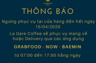 [☕️🇻🇳] La Gare Coffee 🥤 Top1Coffee ☕️ [Cập Nhật]  Thông Báo Tình Hình Hoạt Động Cửa HàngTheo chỉ định của UBND Thành phố Hồ Chí Minh, La Gare Coffee (LGC) sẽ tiếp  , shares-1✔️ , likes-8❤️️ , date-2020-03-28 04:13:33🇻🇳🇻🇳🇻🇳📰🆕