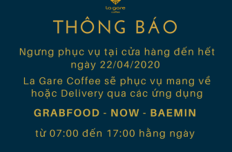 [☕️🇻🇳] La Gare Coffee 🥤 Top1Coffee ☕️ [Cập Nhật]   Thông Báo Tình Hình Hoạt Động Cửa Hàng
Theo chỉ định của UBND Thành phố Hồ Chí Minh, La Gare Coffee (LGC) sẽ tiếp  , shares-0✔️ , likes-12❤️️ , date-2020-04-15 12:15:40🇻🇳🇻🇳🇻🇳📰🆕