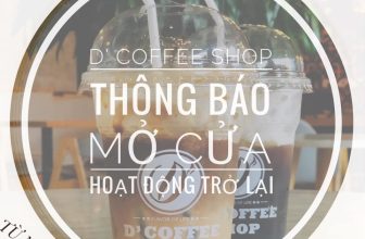 [☕️🇻🇳] D’ Coffee – Không gian thoải mái, menu  phong phú và đa dạng  🥤 Top1Coffee ☕️ D’ coffee chính thức mở cửa hoạt động trở lại từ ngày mai 23/4
Anh Em nhớ ghé D sớm sau 30 ngày cấm túc Cafe nhé… D cũng nhớ  , shares-3✔️ , likes-12❤️️ , date-2020-04-22 14:34:32🇻🇳🇻🇳🇻🇳📰🆕