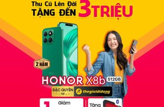 [🛍️🇻🇳] The Gioi Di Dong Joint Stock Company 🛍️ Top1Brand ⭐️ – Lưu trữ “đỉnh cao”, phong cách “thời thượng” cùng HONOR X8b 512GBĐặc quyền ch …
