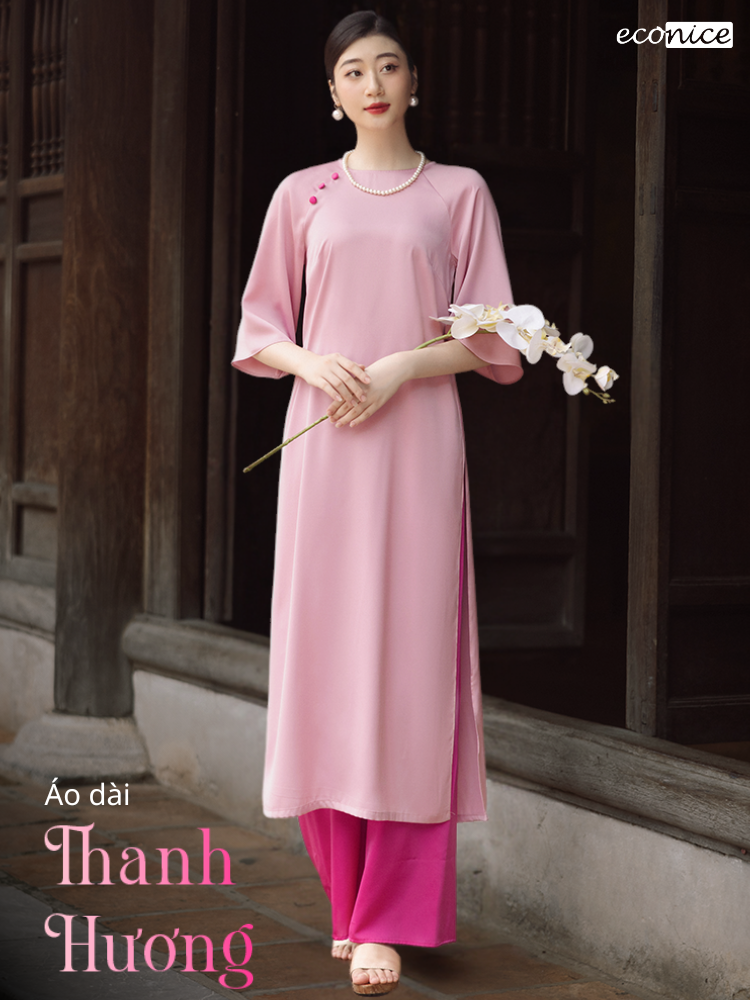 Áo dài cách tân nữ Econice Thanh Hương