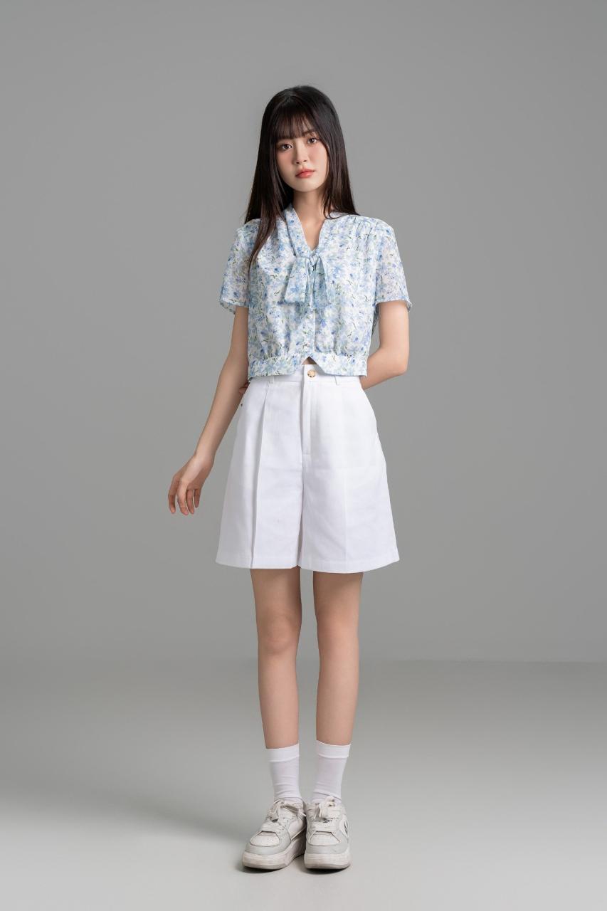 [🛒🇻🇳]Áo sơ mi hoa cổ nơ – HIME , SKU – – himevn.com 🇻🇳🛒Top1Shop🛒 🇻🇳Top1Vietnam🇻🇳 🛍🛒🇻🇳