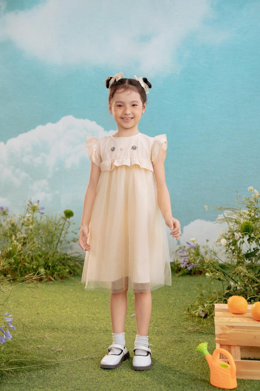 [🛒🇻🇳]Đầm váy voan ngắn tay Vintage bé gái Rabity 950.028 – Rabity Xuân Hè , SKU – 9500282140202 – rabity.vn 🇻🇳🛒Top1Shop🛒 🇻🇳Top1Vietnam🇻🇳 🛍🛒🇻🇳