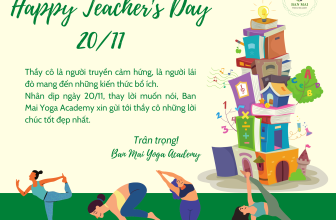 [🆕🇻🇳] Ban Mai Yoga Academy 🧘 Top1Yoga 🧘  𝑯𝒂𝒑𝒑𝒚 𝑻𝒆𝒂𝒄𝒉𝒆𝒓’𝒔 𝑫𝒂𝒚  𝟐𝟎/𝟏𝟏
Thầy cô là người truyền cảm hứng, là người lái đò mang đến những kiến thức bổ ích.
Nhân dịp ngày 20/11, thay lời muốn nói, Ban , shares-0✔️ , likes-2❤️️ , date-2021-11-19 13:00:04🇻🇳🇻🇳🇻🇳📰🆕