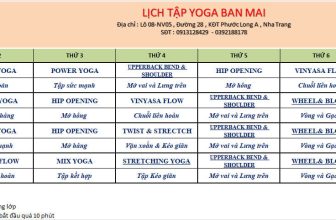 [🆕🇻🇳] Ban Mai Yoga Academy 🧘 Top1Yoga 🧘 Xin chào bạn,
Ban Mai Yoga Academy xin gửi bạn lịch tuần từ ngày 01/11/2021 – 05/11/2021. Kinh chúc Quý Hội viên luôn tràn đầy năng lượng luyện tập thật tố , shares-1✔️ , likes-8❤️️ , date-2021-10-31 02:57:54🇻🇳🇻🇳🇻🇳📰🆕