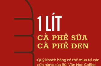 [☕️🇻🇳] Coffee Bùi Văn Ngọ – Chuỗi Cà Phê thuộc công ty Bùi Văn Ngọ Food 🥤 Top1Coffee ☕️ Cà phê pha sẵn chuẩn vị Bùi Văn Ngọ Coffee, chai 1 lít đủ cho cả nhà thưởng thức trong cả tuần. Vừa tiết kiệm lại an toàn mùa dịch.
#cà_phê_đá và #cà_phê_s , shares-0✔️ , likes-6❤️️ , date-2021-11-04 01:40:54🇻🇳🇻🇳🇻🇳📰🆕