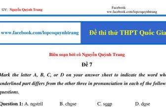 [🆕🇻🇳] Ngân hàng bài tập tiếng Anh theo chuyên đề 📚 Top1Learn 📕 thi thử 7.pdf , shares-205✔️ , likes-159❤️️ , date-2020-01-03 13:54:15🇻🇳🇻🇳🇻🇳📰🆕