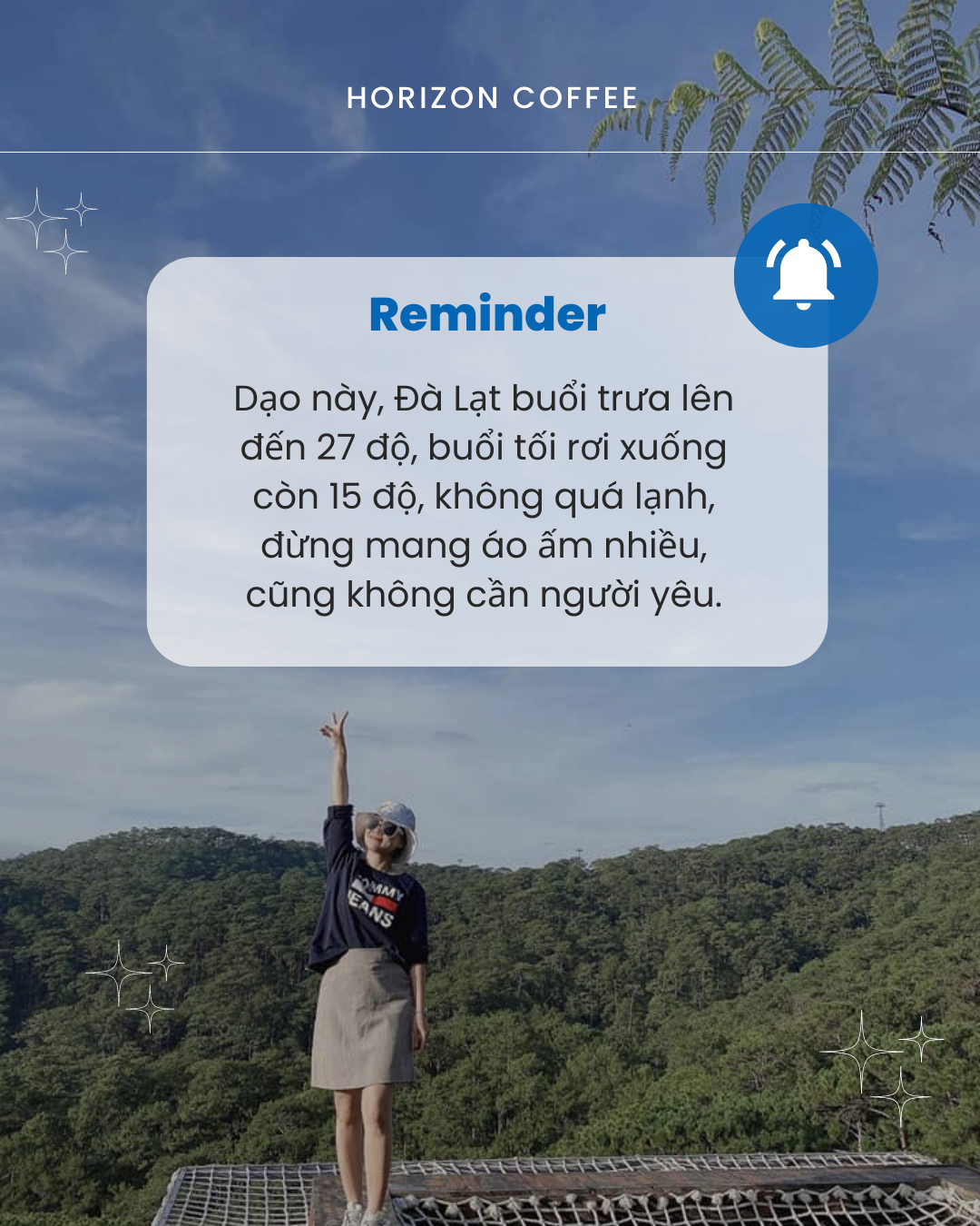 [☕️🇻🇳] Horizon Coffee – Đà Lạt 🥤 Top1Coffee ☕️ Mấy bạn hay hỏi thời tiết Đà Lạt dạo này thế nào nè 
 _
 Horizon Coffee
Địa chỉ: 31/6 Đường 3/4, Phường 3, Thành phố Đà Lạt, Lâm , shares-0✔️ , likes-11❤️️ , date-2023-03-19 18:57:55🇻🇳🇻🇳🇻🇳📰🆕