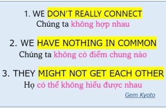 [🆕🇻🇳] Học tiếng anh mỗi ngày 📚 Top1Learn 📕 CHÚNG TA KHÔNG HỢP NHAU tiếng anh nói thế nào?– We don’t really connect: Chúng tớ không thực sự hiểu nhau
– We have nothing in common: Chúng tớ không có  , shares-3✔️ , likes-6❤️️ , date-2023-07-14 20:41:52🇻🇳🇻🇳🇻🇳📰🆕