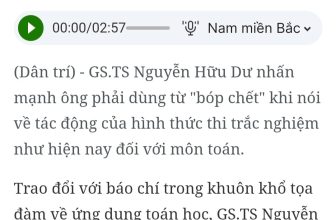 [🆕🇻🇳] Diễn đàn Toán học Việt Nam 📚 Top1Learn 📕 Trước câu hỏi, liệu hình thức thi trắc nghiệm trong kỳ thi tốt nghiệp THPT có ảnh hưởng đến cách học và cảm hứng với môn toán, GS.TS Nguyễn Hữu Dư thẳng th , shares-85✔️ , likes-16K❤️️ , date-2023-08-03 16:22:08🇻🇳🇻🇳🇻🇳📰🆕