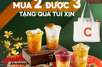 [☕️🇻🇳] Chuk Tea – Coffee 🥤 Top1Coffee ☕️ |𝐂𝐇𝐔𝐊 𝐗 𝐒𝐇𝐎𝐏𝐄𝐄𝐅𝐎𝐎𝐃| DEAL HỜI MUA 2 ĐƯỢC 3 – THÊM QUÀ TÚI XỊN CHO ĐƠN HÀNG TỪ 129K
—
Thời gian áp dụng: Từ ngày 1 – 3/12
Nhậ , shares-0✔️ , likes-20❤️️ , date-2023-12-02 01:00:36🇻🇳🇻🇳🇻🇳📰🆕