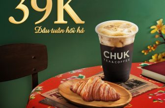 [☕️🇻🇳] Chuk Tea – Coffee 🥤 Top1Coffee ☕️ CHUK KHAO BÁNH NƯỚC 39K – ĂN UỐNG THẢ GA KHỎI NHÌN GIÁ
—
Thời gian áp dụng: Trước 11h từ thứ Hai đến thứ Năm
Cuối tuần đã chill , shares-4✔️ , likes-687❤️️ , date-2023-12-02 14:00:00🇻🇳🇻🇳🇻🇳📰🆕