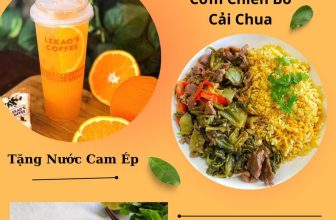 [☕️🇻🇳] LeKao’s Coffee 🥤 Top1Coffee ☕️ 𝘼̆𝙉 𝘾𝙊̛𝙈 𝙉𝙊 𝙎𝘼𝙔 – 𝙏𝘼̣̆𝙉𝙂 𝙉𝙐̛𝙊̛́𝘾 𝙇𝙄𝙀̂̀𝙉 𝙏𝘼𝙔KHÁCH ORDER 1 PHẦN CƠM TRƯA TẶNG NGAY 1 LY CAM ÉPKhung giờ áp dụng: 10h-15h ( T , shares-4✔️ , likes-11❤️️ , date-2023-11-30 12:00:33🇻🇳🇻🇳🇻🇳📰🆕